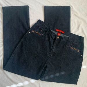 Super Cute High Waist Jeans with Designs